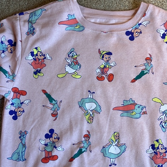 Disney pink character dumbo lady and the tramp Mickey moose Minnie Peter Pan - Picture 2 of 7